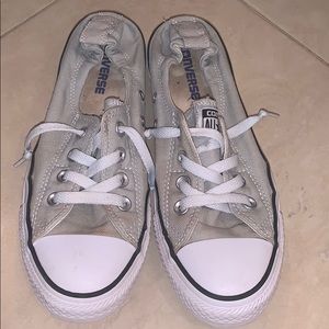 Gray Converse size 8
